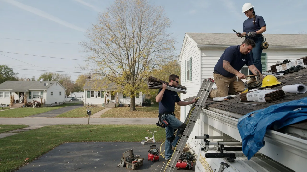 Local Roofing Contractors in West Des Moines, IA near me